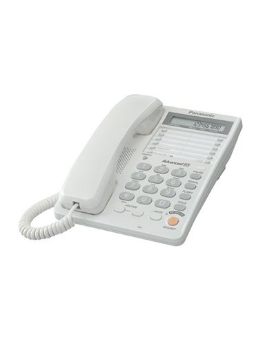 Telefon cu fir Panasonic KX-TS2365UAW, Alb