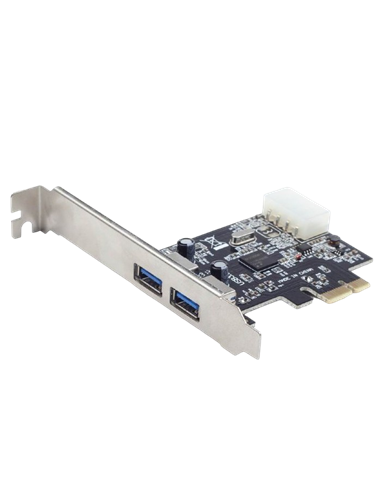 Карта расширения PCI-Express Gembird UPC-30-2P, Чёрная