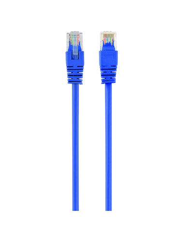 Патч-корд Cablexpert PP12-1M/B, CAT5e UTP, 1м, Синий