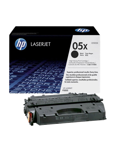 Cartuş HP CE505X, Negru