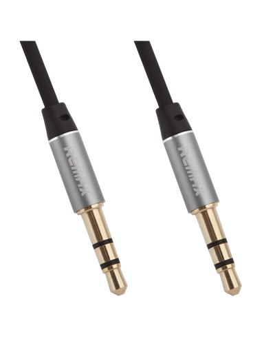 Cablu audio Remax L200, 3.5 mm AUX - 3.5 mm AUX, 2m, Negru