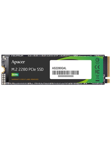 Накопитель SSD Apacer AS2280Q4L, 512Гб, AP512GAS2280Q4L-1