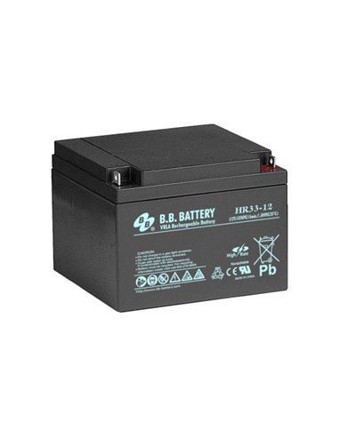 Acumulator UPS B.B. HR33-12, 12V, 31Ah