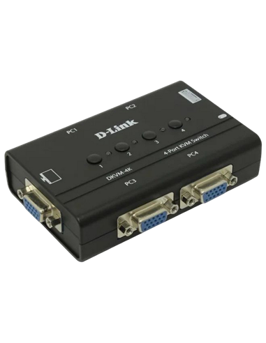 Switch KVM D-Link DKVM-4K/B2B