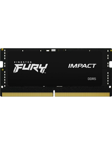 Memorie RAM Kingston FURY Impact, DDR5 SDRAM, 6400 MHz, 16GB, KF564S38IB-16