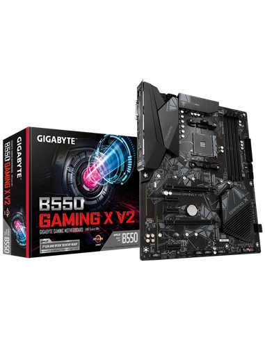 Placă de bază Gigabyte B550 GAMING X V2, AM4, AMD B550, ATX