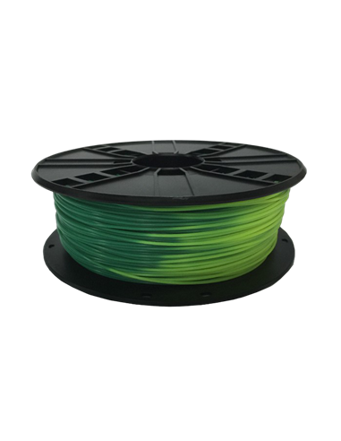 Filament pentru imprimantă 3D Gembird 3DP-ABS1.75-01-BGYG, ABS, Verde | Galben , 1.75 mm, 1 kg