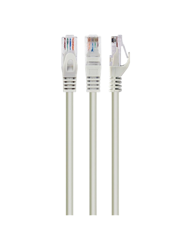 Патч-корд Cablexpert PP6U-10M, Cat6 UTP, 10м, Серый