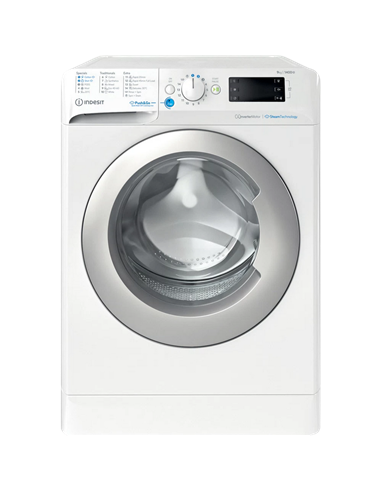 Mașină de spălat Indesit BWE 91496X WSV EE, 9kg, Alb