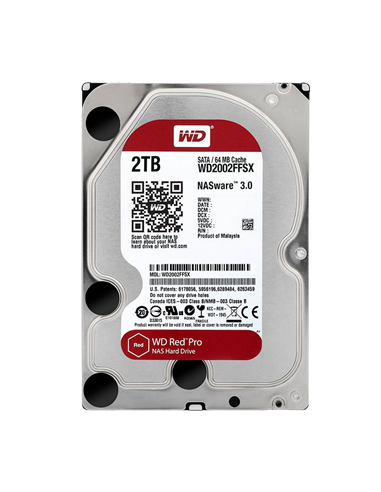 Жесткий диск Western Digital WD Red Pro, 3.5", 2 ТБ <WD2002FFSX>