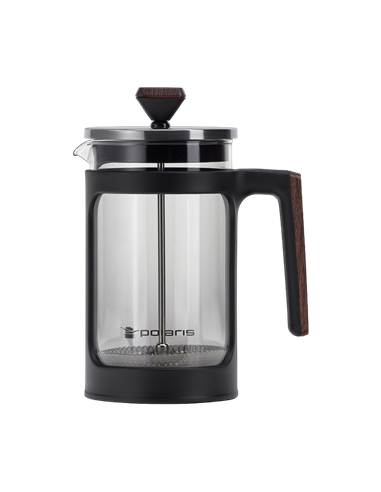 Cafetiera French Press Polaris Albero-600FP, 0,6L, Negru