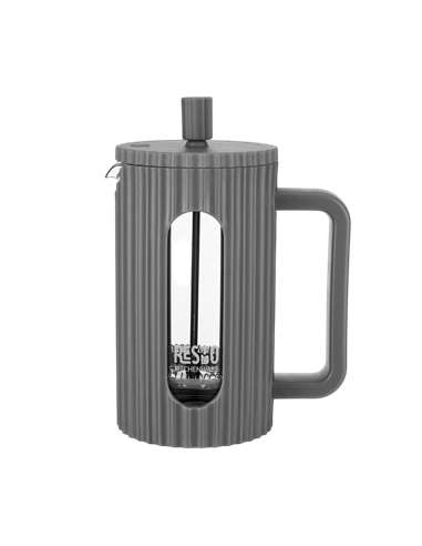 Cafetiera French Press RESTO 90534, 0,6L, Gri inchis