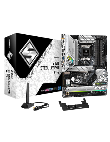 Материнская плата ASRock Z790 STEEL LEGEND WIFI, LGA1700, Intel Z790, ATX