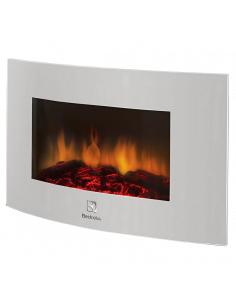 Электрический камин Electrolux EFP/W-1200URLS, 2000Вт, Белый