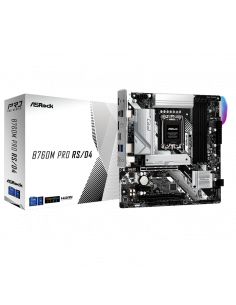 Материнская плата ASRock B760M Pro RS/D4, LGA1700, Intel B760, Micro-ATX
