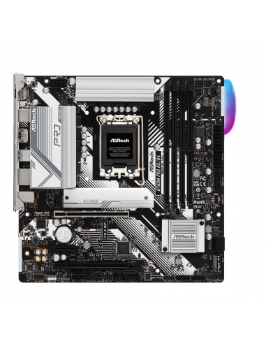 Placă de bază ASRock B760M Pro RS/D4, LGA1700, Intel B760, Micro-ATX