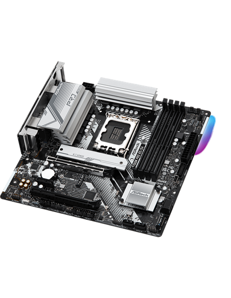 Материнская плата ASRock B760M Pro RS/D4, LGA1700, Intel B760, Micro-ATX