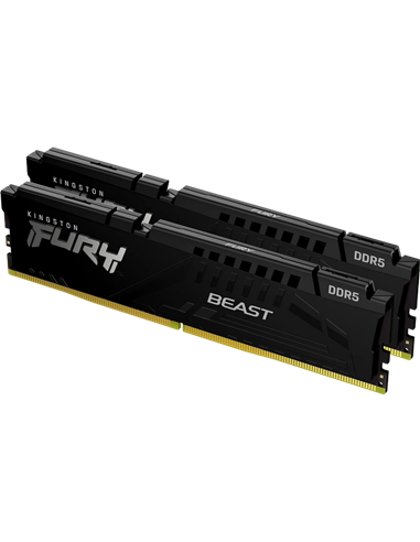 Memorie RAM Kingston FURY Beast, DDR5 SDRAM, 6000 MHz, 32 GB, KF560C30BBEK2-32