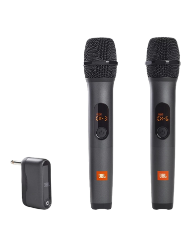 Микрофон для живого исполнения JBL JBLWIRELESSMIC, Беспроводной, Чёрный