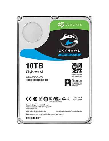 Unitate HDD Seagate SkyHawk AI, 3.5", 10 TB ST10000VE001