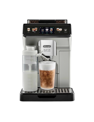 Aparat de cafea DeLonghi ECAM450.65.S, Oțel Inoxidabil | Negru