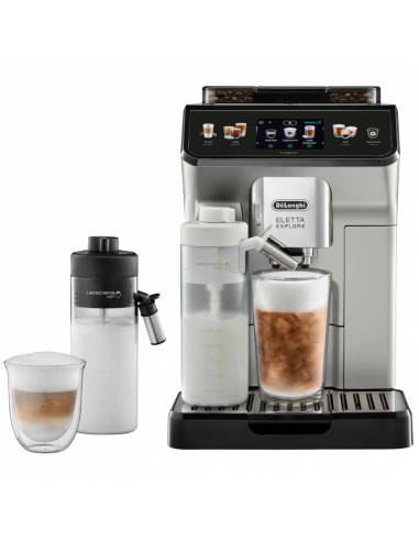 Кофемашина DeLonghi ECAM450.65.S, Нержавеющая Сталь | Черный