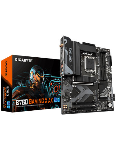 Placă de bază Gigabyte B760 GAMING X AX, LGA1700, Intel B760, ATX