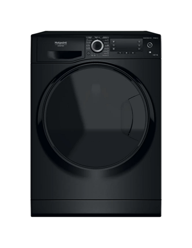 Mașină de spălat cu uscător Hotpoint-Ariston NDD 11725 BDA EE, 11kg, Negru