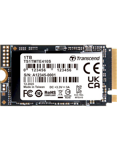 Накопитель SSD Transcend MTE410S, 1024Гб, TS1TMTE410S