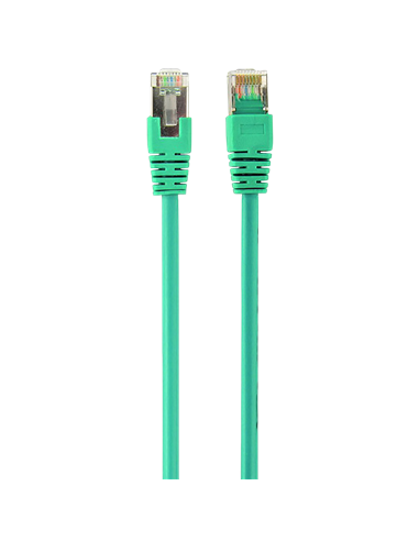 Patch cord Cablexpert PP22-1M/G, Cat5e FTP, 1m, Verde