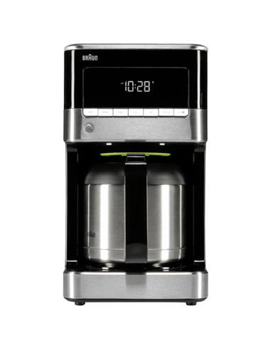 Cafetiera cu picurare Braun KF 7125 BK, 1000W, Negru | Oţel inoxidabil