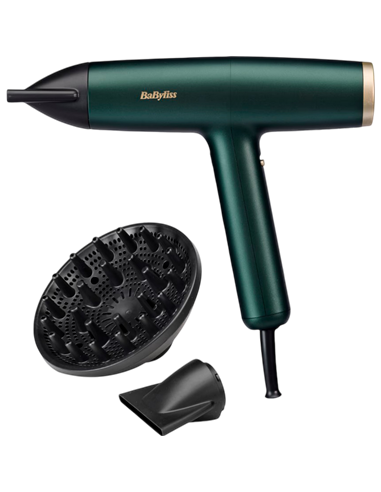 Фен BaByliss D6555DE, 1700Вт, Зеленый