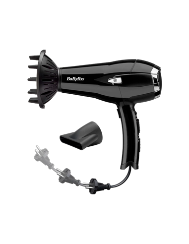 Фен BaByliss D374DE, 2000Вт, Чёрный