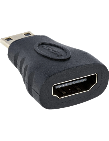 Adaptor Video APC Electronic APC-101302, mini HDMI (M) - HDMI (F), Negru