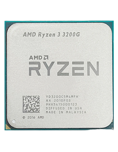 Процессор AMD Ryzen 3 3200G, Radeon Vega 8 Graphics, Tray