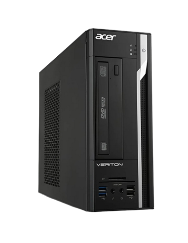 Мини ПК Acer Veriton X4650G, SFF, Intel Core i3-7100, 4Гб/1000Гб, Intel UHD Graphics 630, Windows 10 Pro