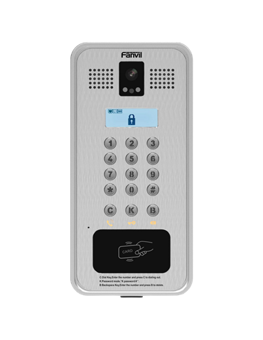 Interfon IP Fanvil i33VF, Gri