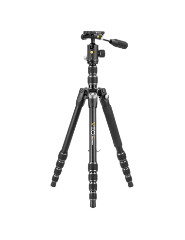 Trepied/Monopod Vanguard VEO3T 265HABP, Cap trepied de minge, Negru