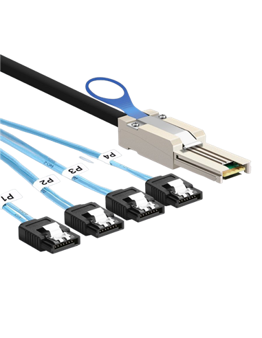 Cablu RAID - SFF-8088, Negru