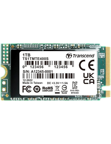 Накопитель SSD Transcend MTE400S, 1024Гб, TS1TMTE400S