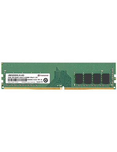 Оперативная память Transcend JM3200HLH-4G, DDR4 SDRAM, 3200 МГц, 4Гб