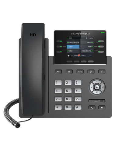 Telefon IP Grandstream GRP2613, Negru