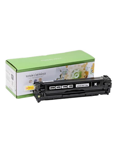 Cartuş SCC Compatible HP CB540A/CE320A/CF210A, Negru