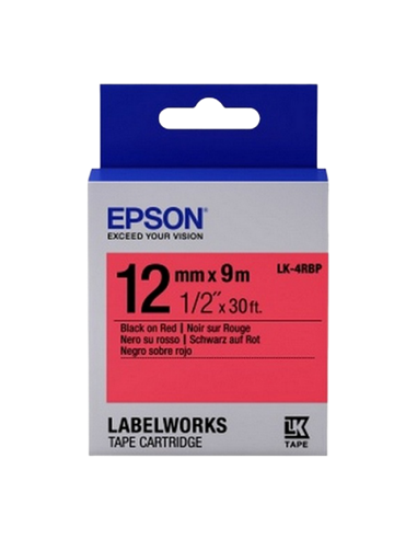 Epson LK-4RBP, 12mm x 9m