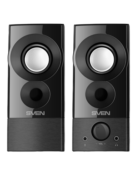 Boxe pentru calculator 2.0 SVEN "357", Negru Boxe pentru calculator 2.0 SVEN "357", Negru