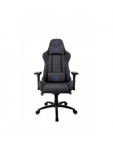 Игровые стулья и столы Arozzi GamingOffice Chair AROZZI Verona Signature Soft Fabric, Black Blue logo, Soft Fabric, max weight u