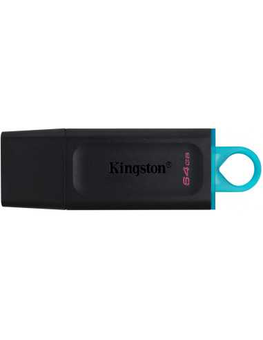 USB-накопители 64GB USB3.2 Kingston DataTraveler Exodia BlackBlue, (Read 100 MBytes, Write 12 MBytes)