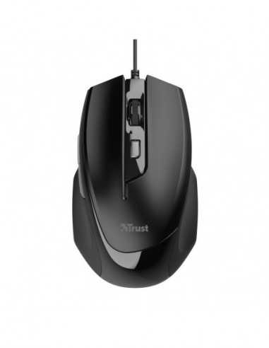Мыши Trust Trust Voca Comfort Mouse, 800-2400 dpi, 3 button, USB, 1.6m
