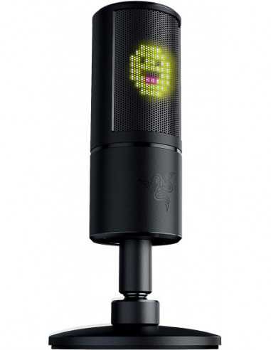 Microfoane PC RAZER Microphone Seiren Emote, Streaming Condenser Mic with Emoticon Displa