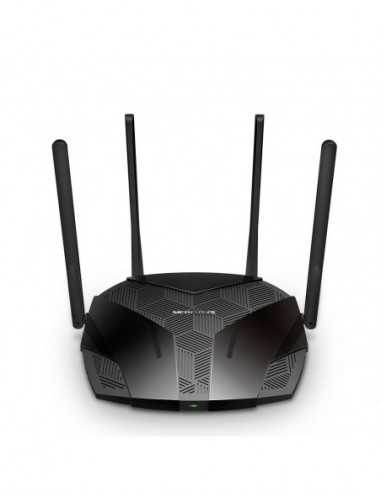 Маршрутизаторы MERCUSYS MR70X AX1800 Wi-Fi 6 Wireless Gigabit Router, 1201Mbps at 5Ghz + 574Mbps at 2.4Ghz, 802.11axacabgn, 1 G